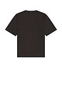 view 2 of 4 Relaxed Soft Terry Tee in Warm Carbon