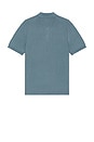 view 2 of 4 Ribbed Polo in Dark Rainstorm