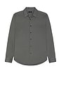 view 1 of 4 Sylvain Long Sleeve Shirt in Carbon