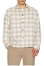 view 3 of 4 Light Textured Check Shirt in Duffle Multi