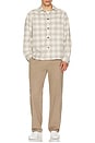 view 4 of 4 Light Textured Check Shirt in Duffle Multi