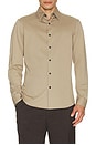 view 3 of 4 Sylvain Structure Knit Shirt in Feather