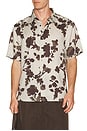 view 1 of 4 Floral Lyocel Irving Shirt in Silver Cloud Multi