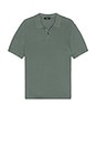 view 4 of 4 Tactile Cotton Polo in Light Pine Grove