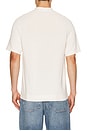 view 2 of 4 Short Sleeve Zip Polo in Winter Ivory