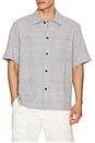 view 1 of 5 Mini Texture Check Shirt in Bering Multi