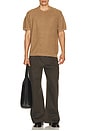view 3 of 4 Kolben Pacific Linen Tee in Fresh Khaki