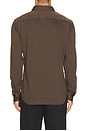 view 2 of 4 Sylvain Structure Shirt in Classic Brown