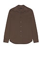 view 5 of 4 Sylvain Structure Shirt in Classic Brown