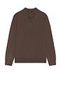 view 5 of 4 Goris Polo Long Sleeve in Classic Brown