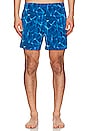 view 3 of 3 Jace Swim Shorts in Sail Blue Multi