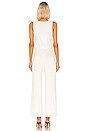 view 3 of 3 Knit Jumpsuit in White