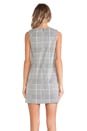 view 3 of 5 Adraya Plaid Jacquard Dress in Black & White