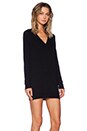 view 2 of 4 Delrina Cashmere Sweater Dress in Black