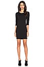 view 4 of 4 Mini Shift K Dress in Black