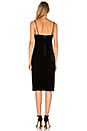 view 3 of 3 Corset Velvet Dress in Black