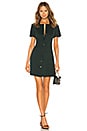view 1 of 3 Easy Snap Shift Dress in Green Poplar