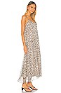 view 2 of 4 Cami Asymmetrical Maxi Dress in Ivory Multi