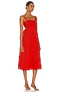 view 3 of 3 Tie Back Dress in Scarlet