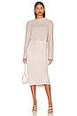 view 1 of 4 Long Sleeve Layered Dress in Oatmeal