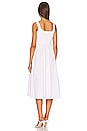 view 3 of 3 Volume Dress in White