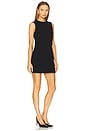 view 2 of 3 Sculpted Mini Dress in Black