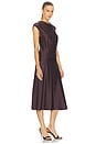 view 2 of 4 Twist Bodice Dress in Plum
