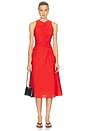 view 1 of 3 VESTIDO TIRANTES FRUNCIDO in Poppy