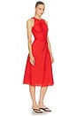 view 2 of 3 VESTIDO TIRANTES FRUNCIDO in Poppy