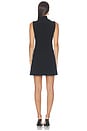 view 4 of 3 MINIVESTIDO SIN MANGAS ALINE in Black