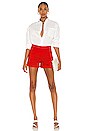 view 4 of 4 Mini Utility Short in Scarlet