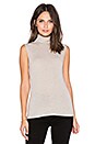 view 1 of 3 Aleti Sweater Tank in Heather Oatmeal
