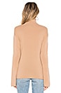 view 3 of 4 Bell Sleeve Mockneck Sweater in Camel