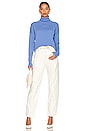view 4 of 4 Karenia Turtleneck Sweater in Light Azure