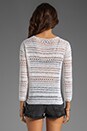 view 2 of 4 Amena Sag Sweater in Harbor White