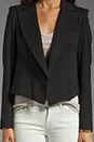 view 3 of 3 Caledon Joji Twill Blazer in Black