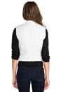 view 4 of 6 Magazine Tatia Leather Vest in White