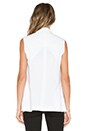 view 3 of 4 GILET ADAR in White