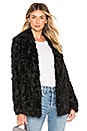 view 1 of 4 Clairene Faux Fur Coat in Black