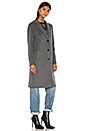 view 3 of 4 Classic Coat in Dark Grey Melange