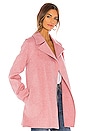 view 2 of 4 Overlay Df Coat in Winter Pink Melange