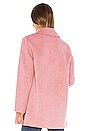 view 3 of 4 Overlay Df Coat in Winter Pink Melange