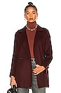 view 1 of 5 Clairene Jacket in Merlot