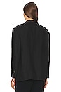 view 4 of 5 Galena Boxy Oversized Jacket in Black