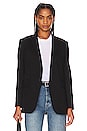 view 1 of 5 Rolled Sleeve Blazer in Black