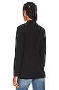 view 4 of 5 Rolled Sleeve Blazer in Black