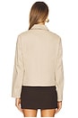 view 4 of 5 Patch Boxy Jacket in Soft Taupe