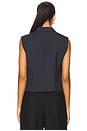 view 3 of 4 Peak Double Breasted Vest in Nocturne Navy