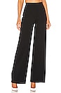 view 1 of 4 PANTALÓN WIDE LEG in Black