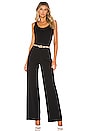 view 4 of 4 PANTALÓN WIDE LEG in Black